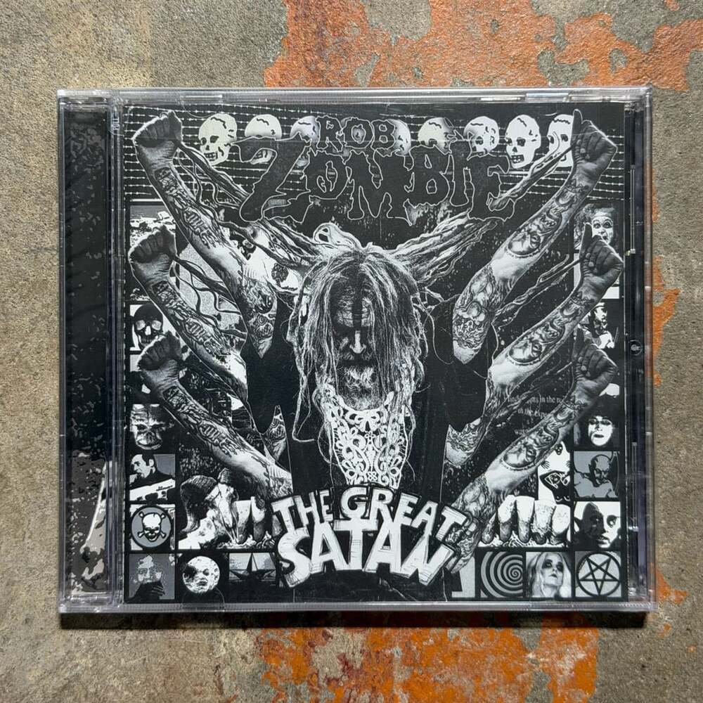 New Rob Zombie The Great Satan CD Jewel Case